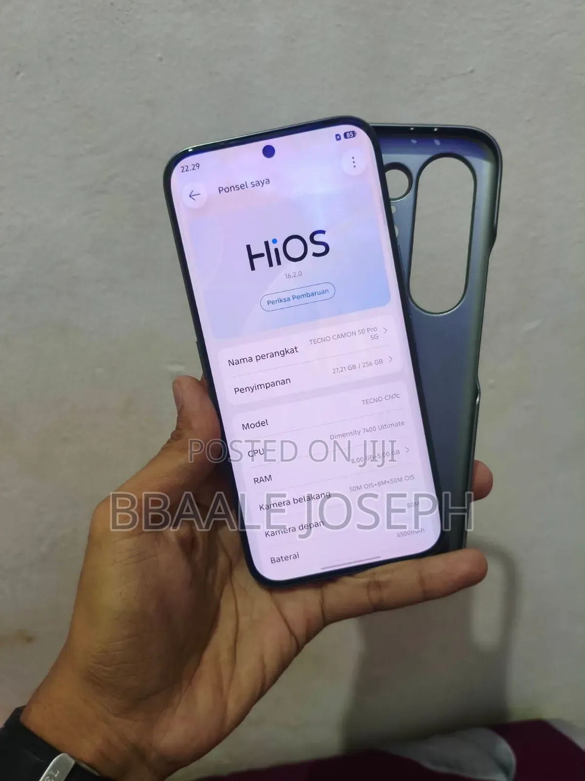 New Tecno Camon 50 Pro 256 GB Gray