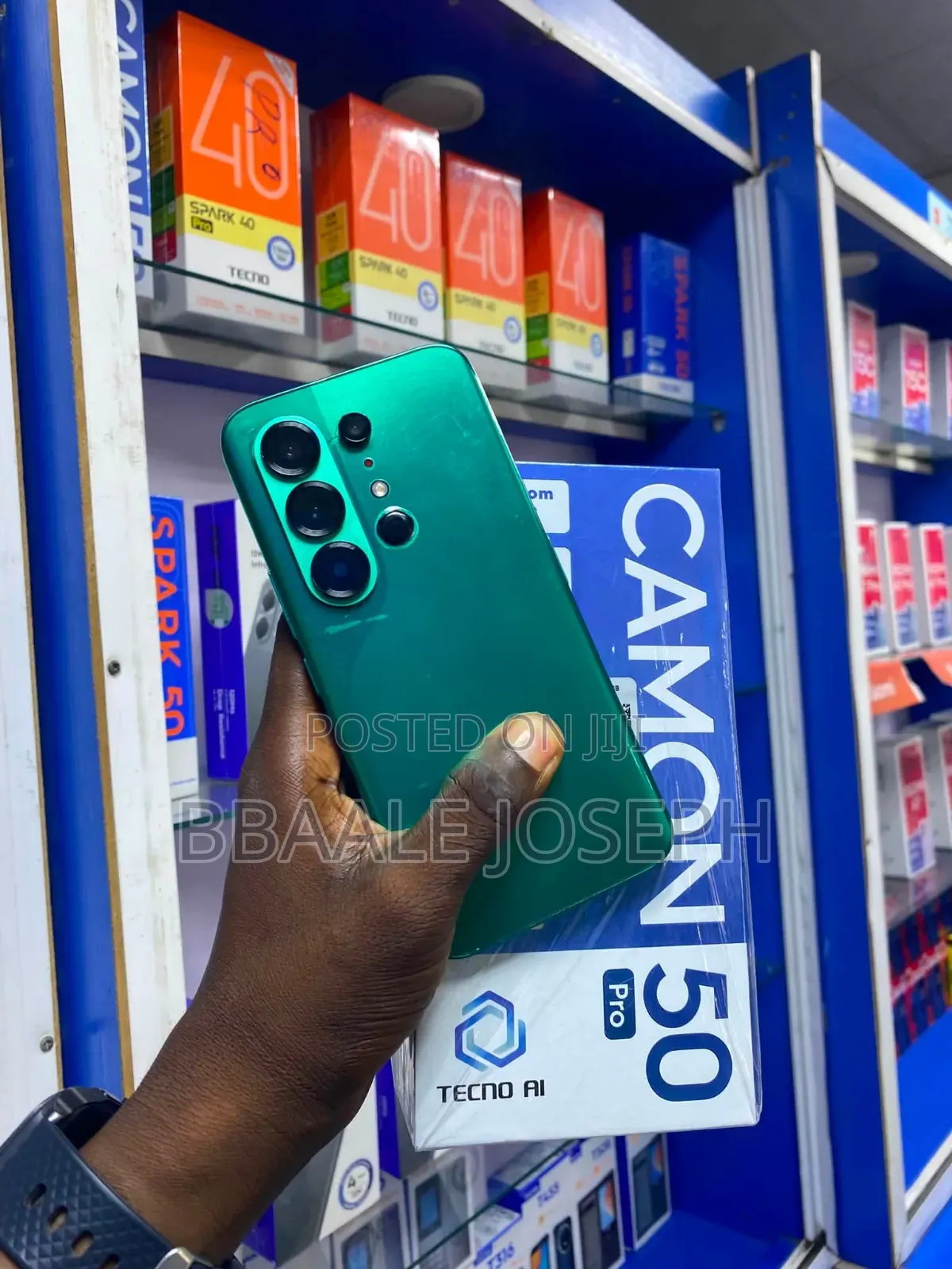 New Tecno Camon 50 Pro 256 GB Green