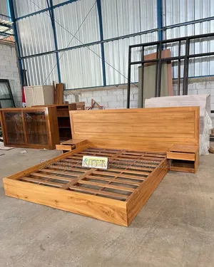 Wood Furniture/ Solid Wood/ Loft Platform/ Bed. Made Of/