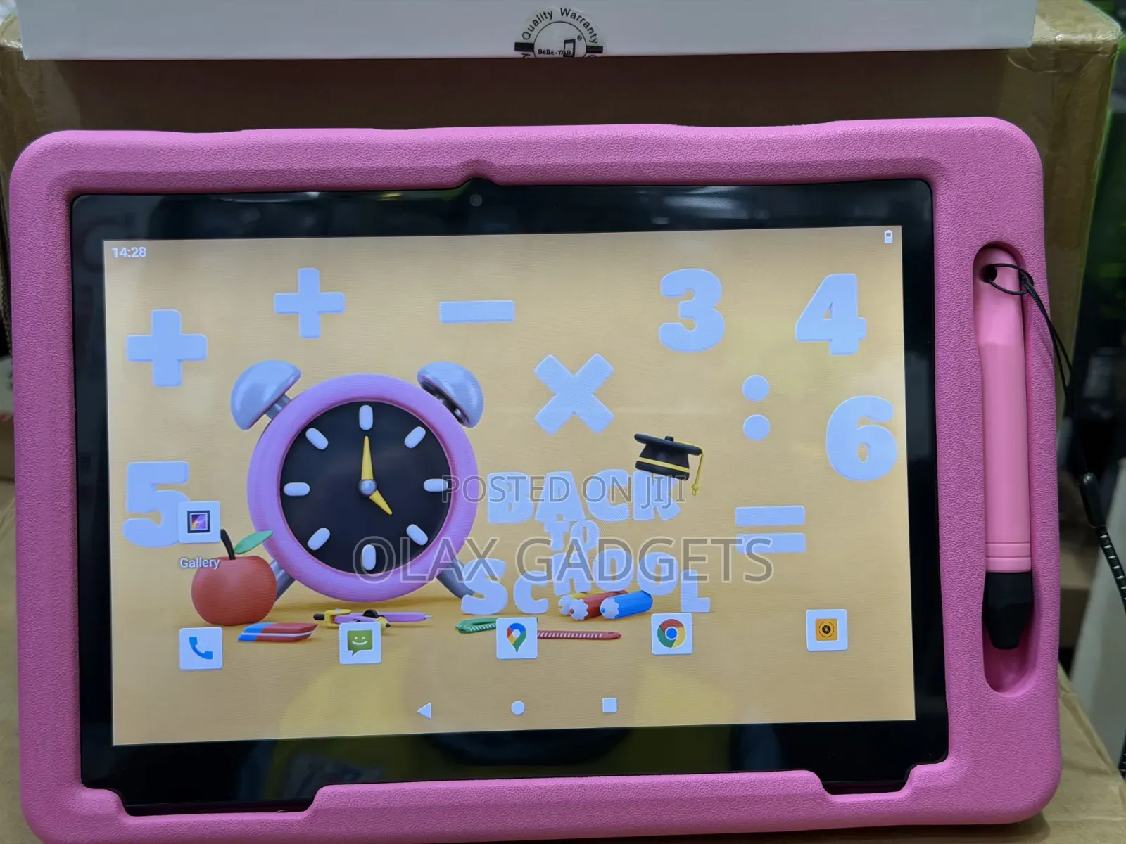 Bebe-Tab School Mate 10 Kids Educational Tablet With Headsets,keyboard
