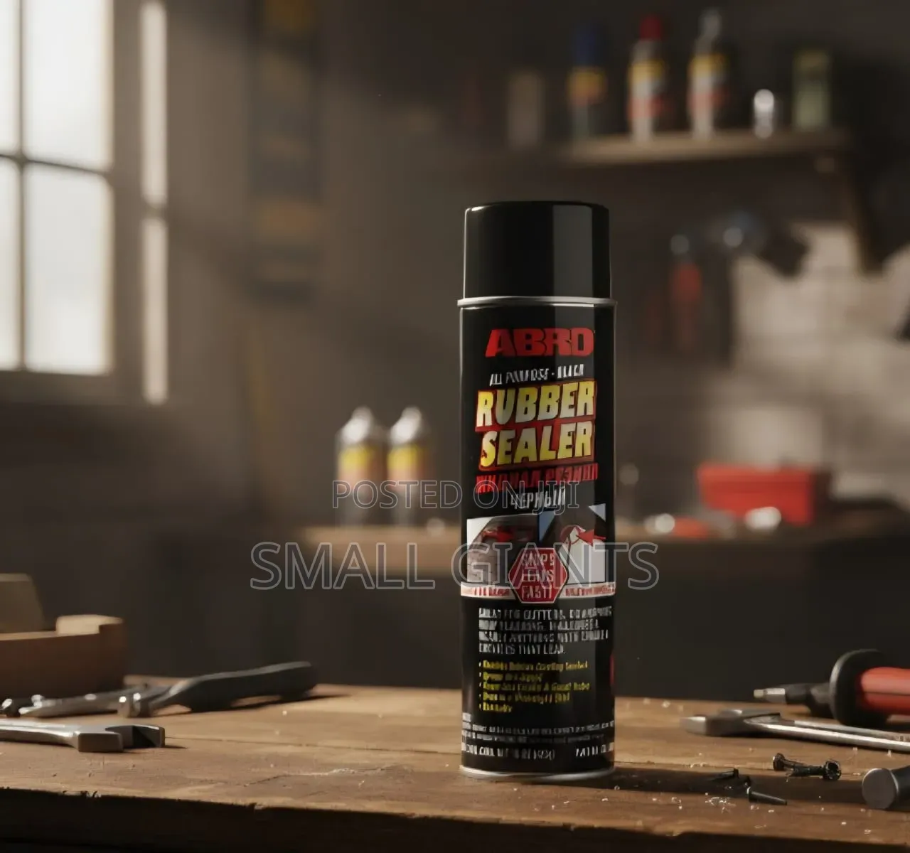 ABRO All-Purpose Black Rubber Sealer