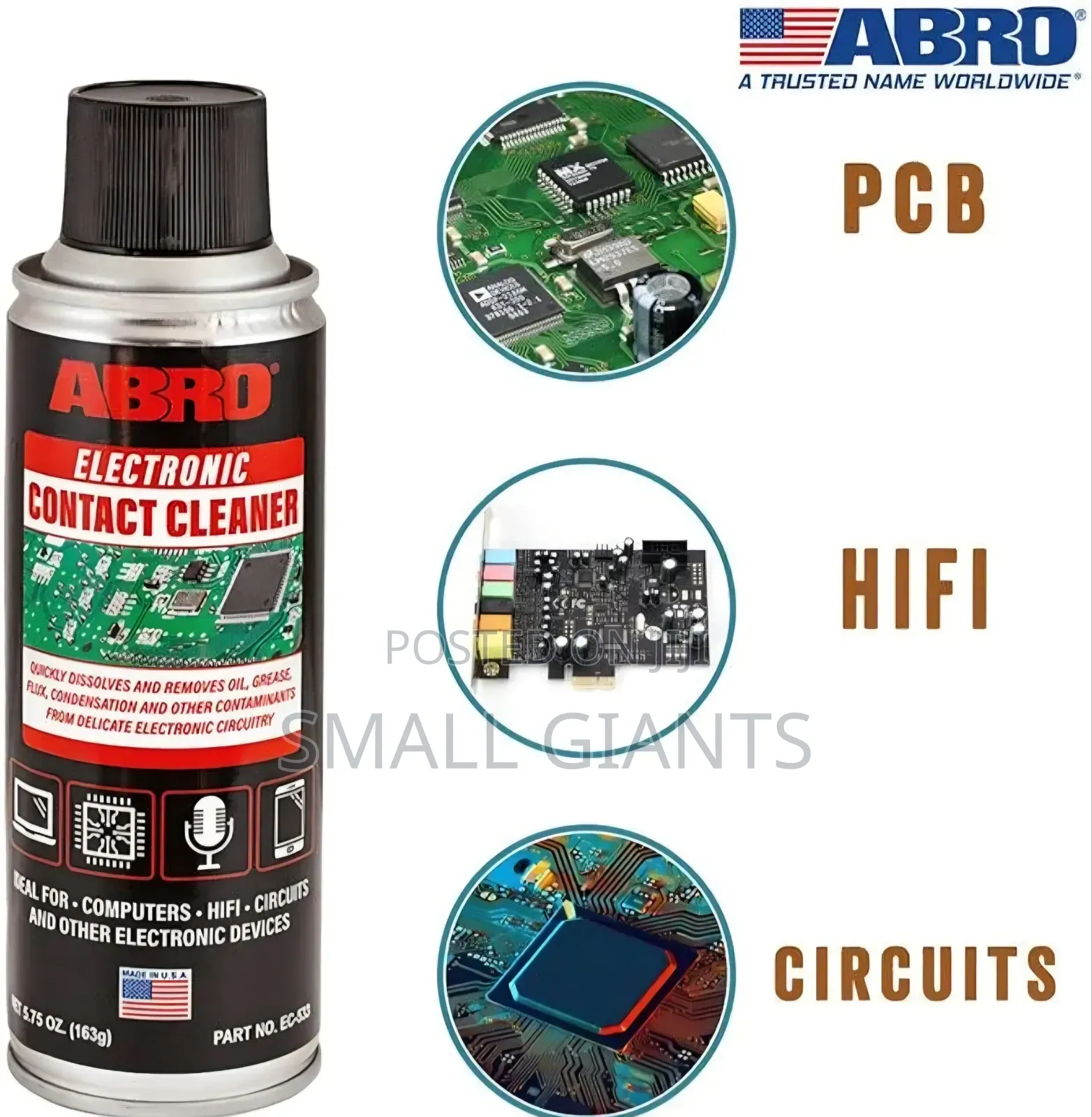 ABRO Electronic Contact Cleaner