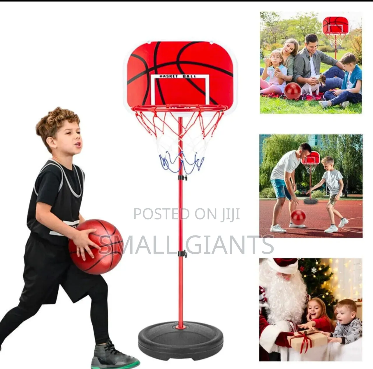 Portable Adjustable Kids Basketball Hoop Stand