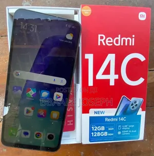 New Xiaomi Redmi 14C 128 GB Black