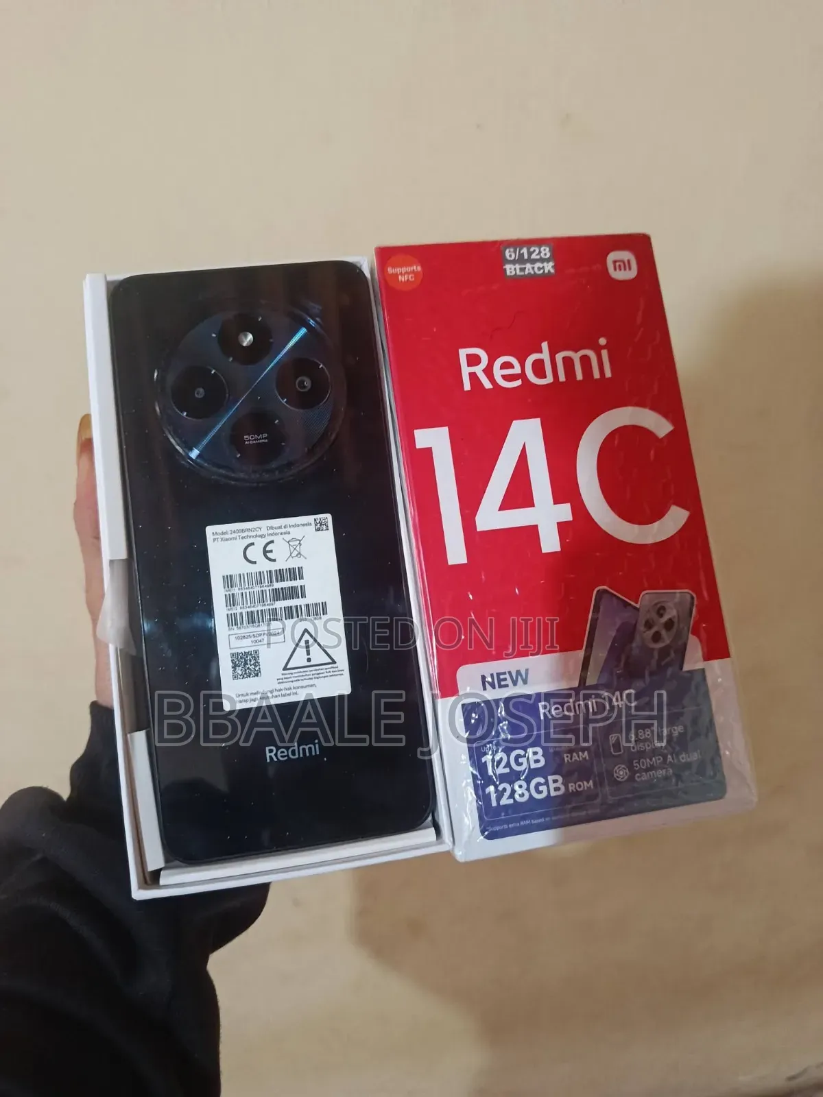 New Xiaomi Redmi 14C 256 GB Black