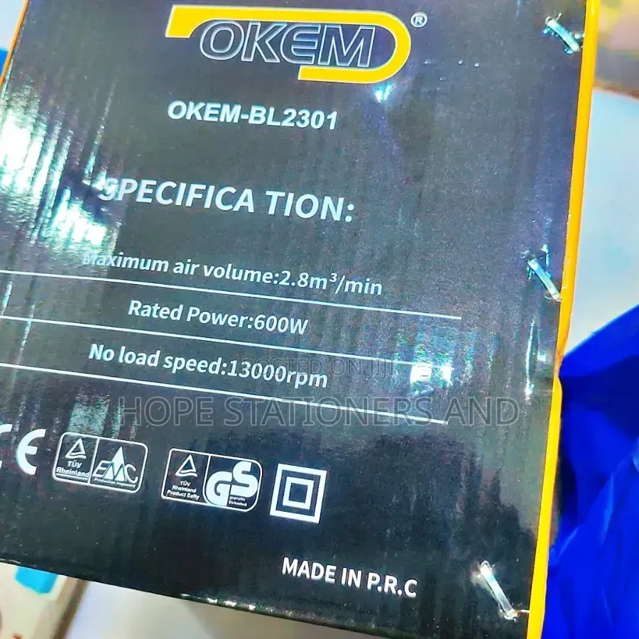 OKEM Best Electric Blower / Dust Cleaner/ Air Blower - 600w