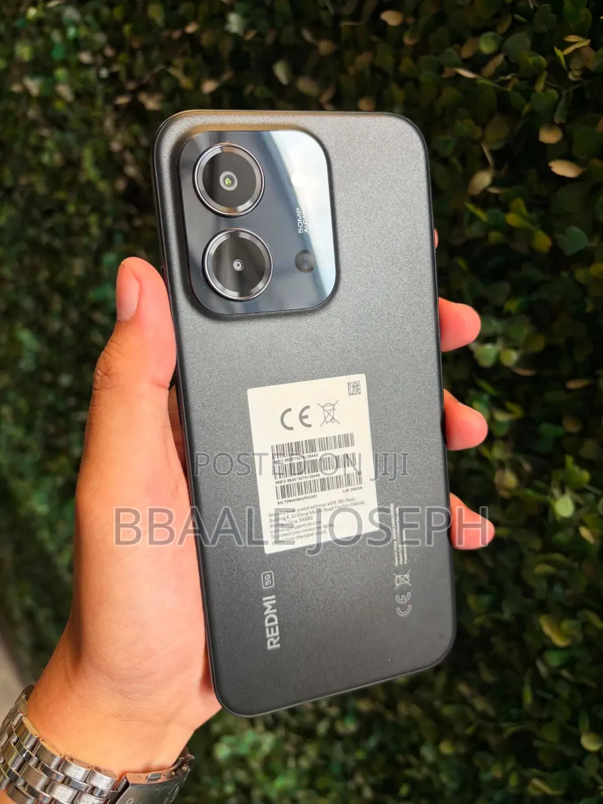 New Xiaomi Redmi 15C 4G 256 GB Black