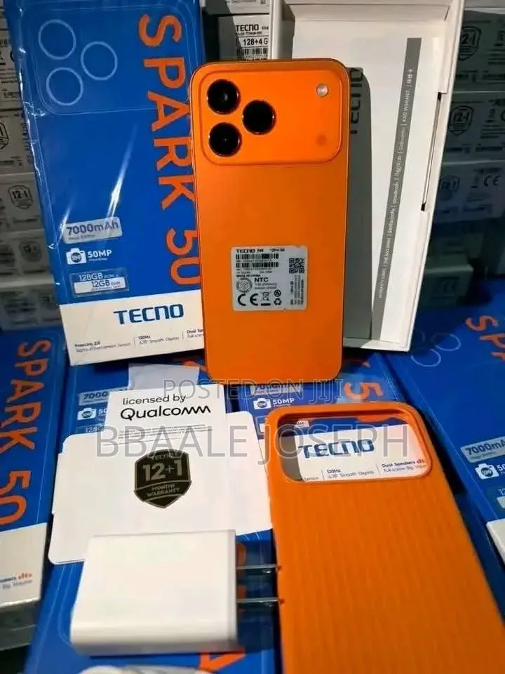 New Tecno Spark 50 128 GB Orange