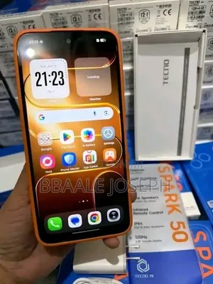 New Tecno Spark 50 128 GB Orange