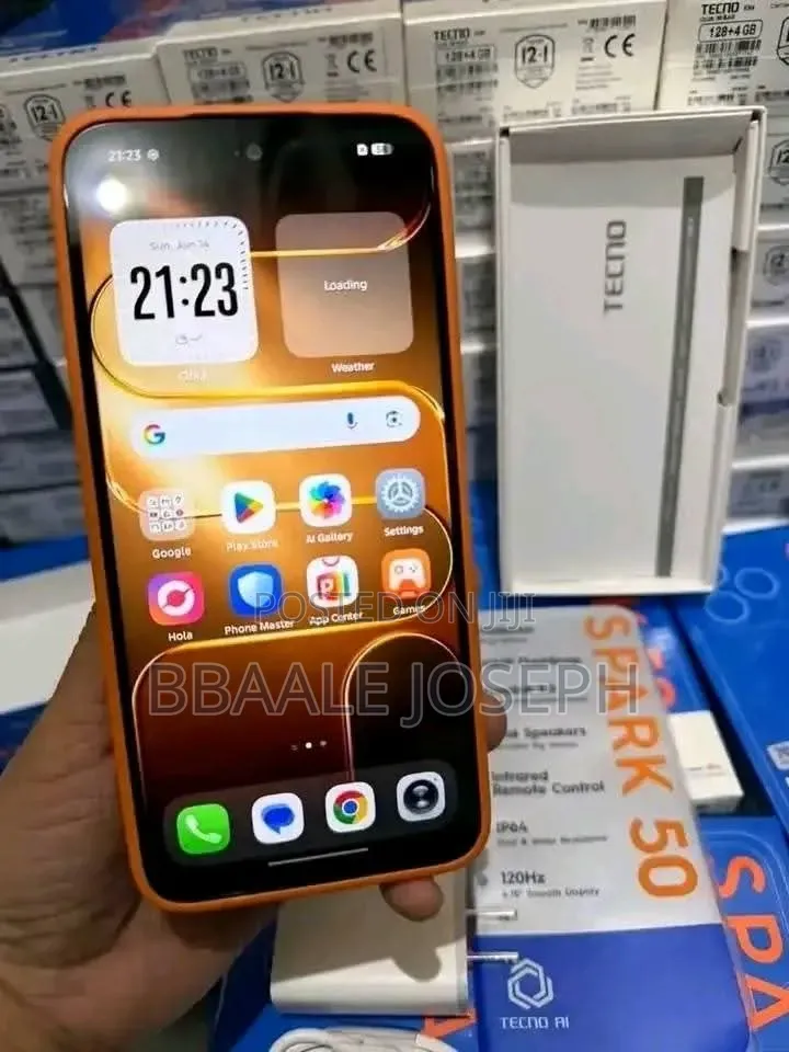 New Tecno Spark 50 128 GB Orange
