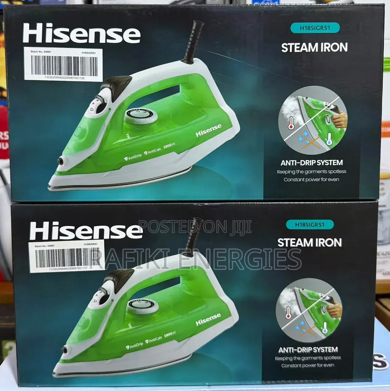 Hisense 1800w Steam Iron (Hisense Steam Iron)