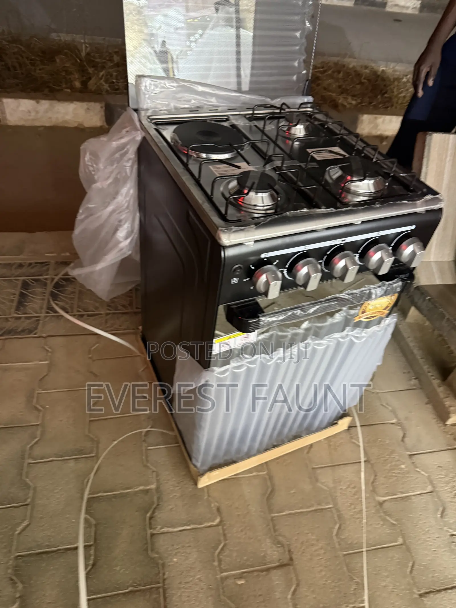 SPJ GLASS COOKER 3gas 1electri Gas Oven