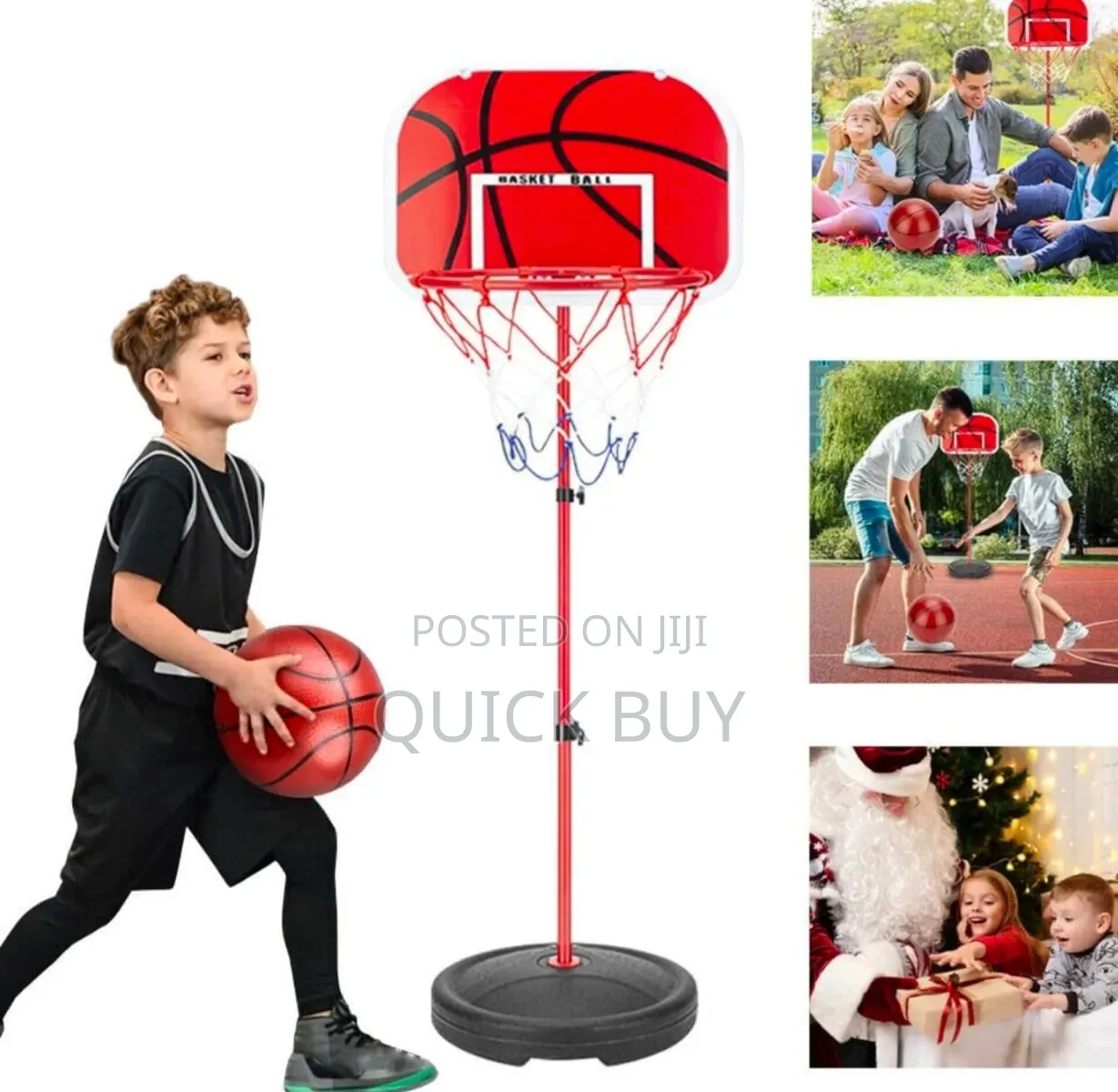 Portable Adjustable Kids Basketball Hoop Stand