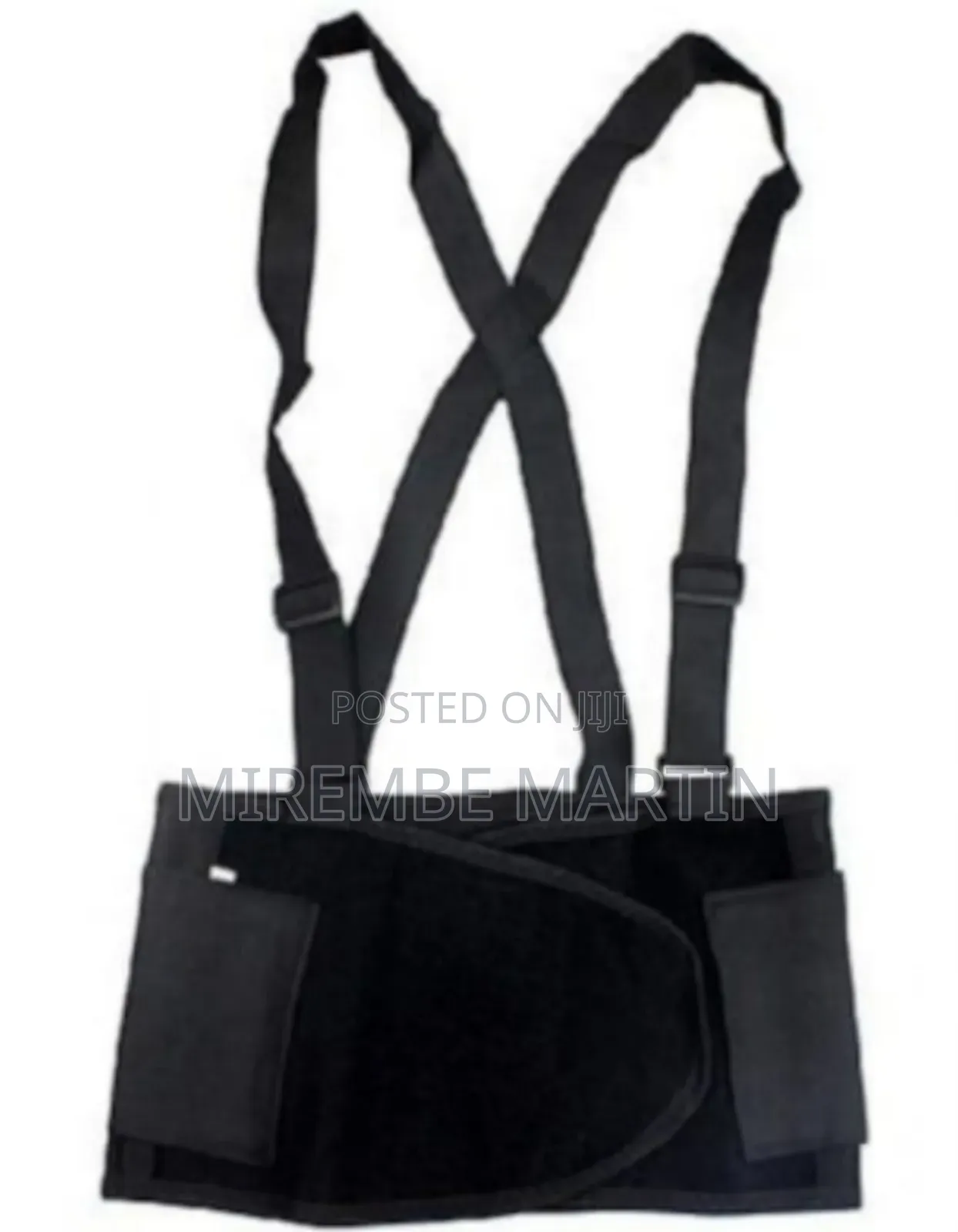 Back Support Adjustable Belt Waist Brace Suspenders