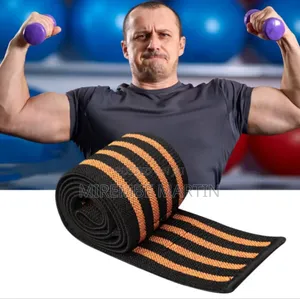 1pc Weightlifting Elbow Protector Adjustable Wraps Elastic Straps