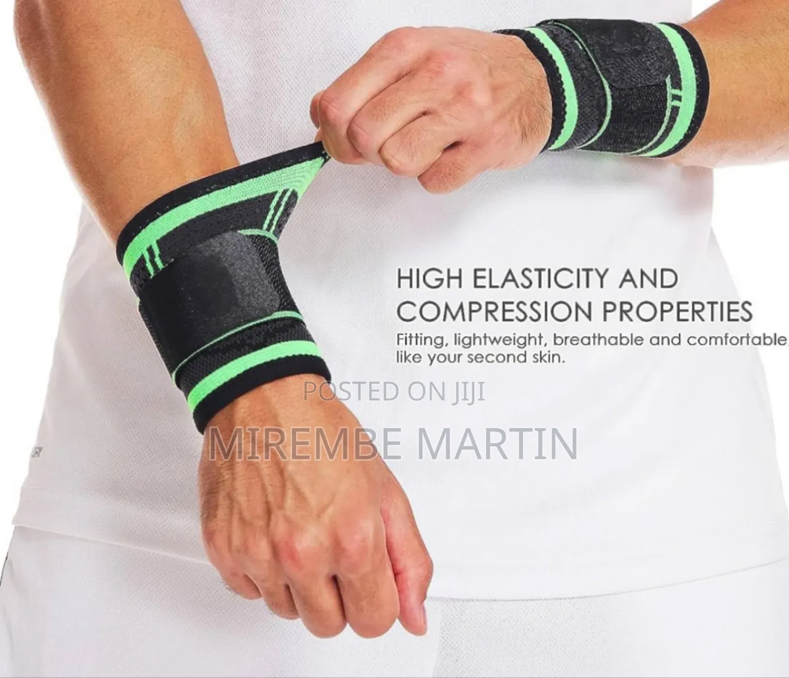 Wrist Support for Gym Workout - Hand Wraps With Extra Stretch