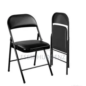 Metal Folding Chair With Padded Seat