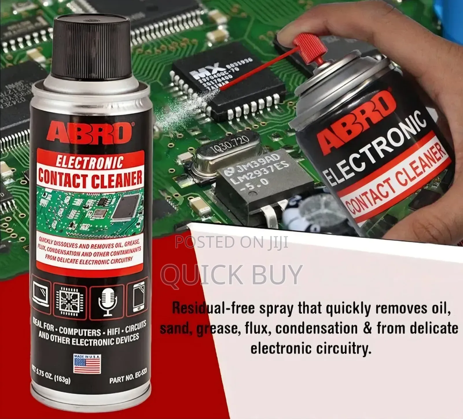 ABRO Electronic Contact Cleaner