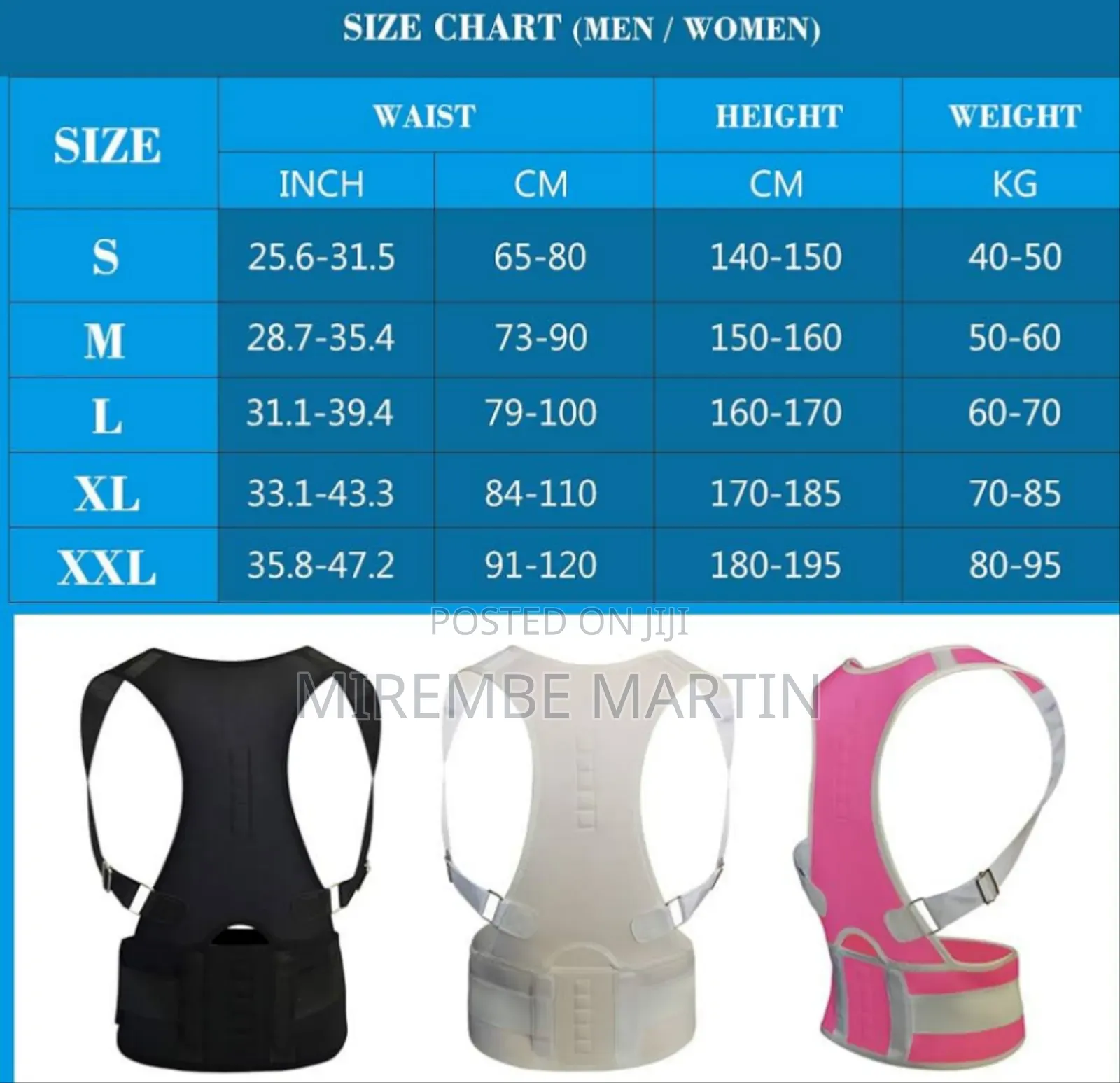 Thoracic Back Brace Posture Corrector - Magnetic Support for Neck