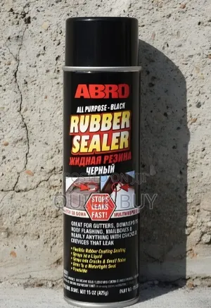 ABRO All-Purpose Black Rubber Sealer