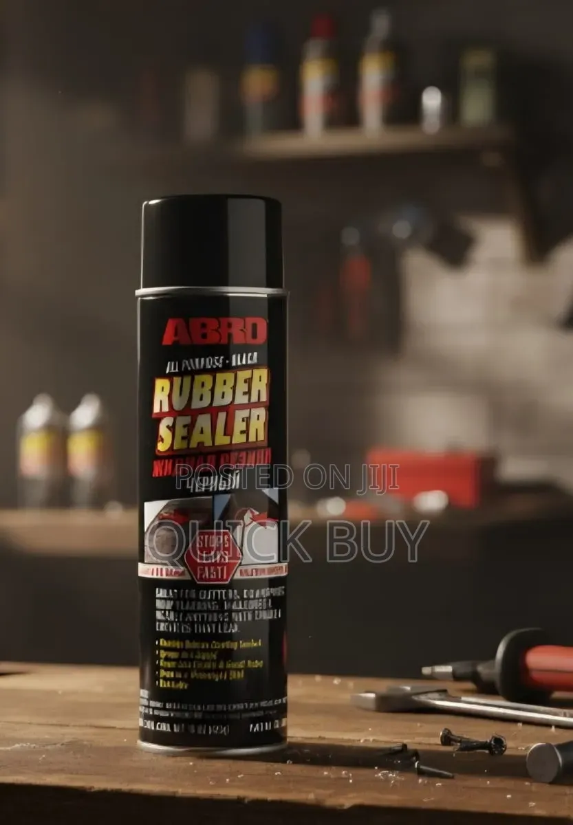 ABRO All-Purpose Black Rubber Sealer