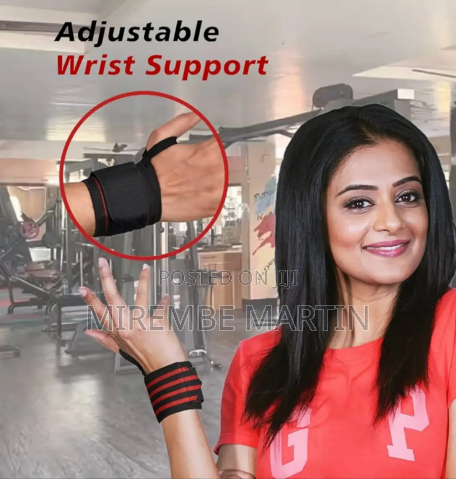 Sport Full Wrist Protective Wrap Adjustable Wrist Pressured Bandage