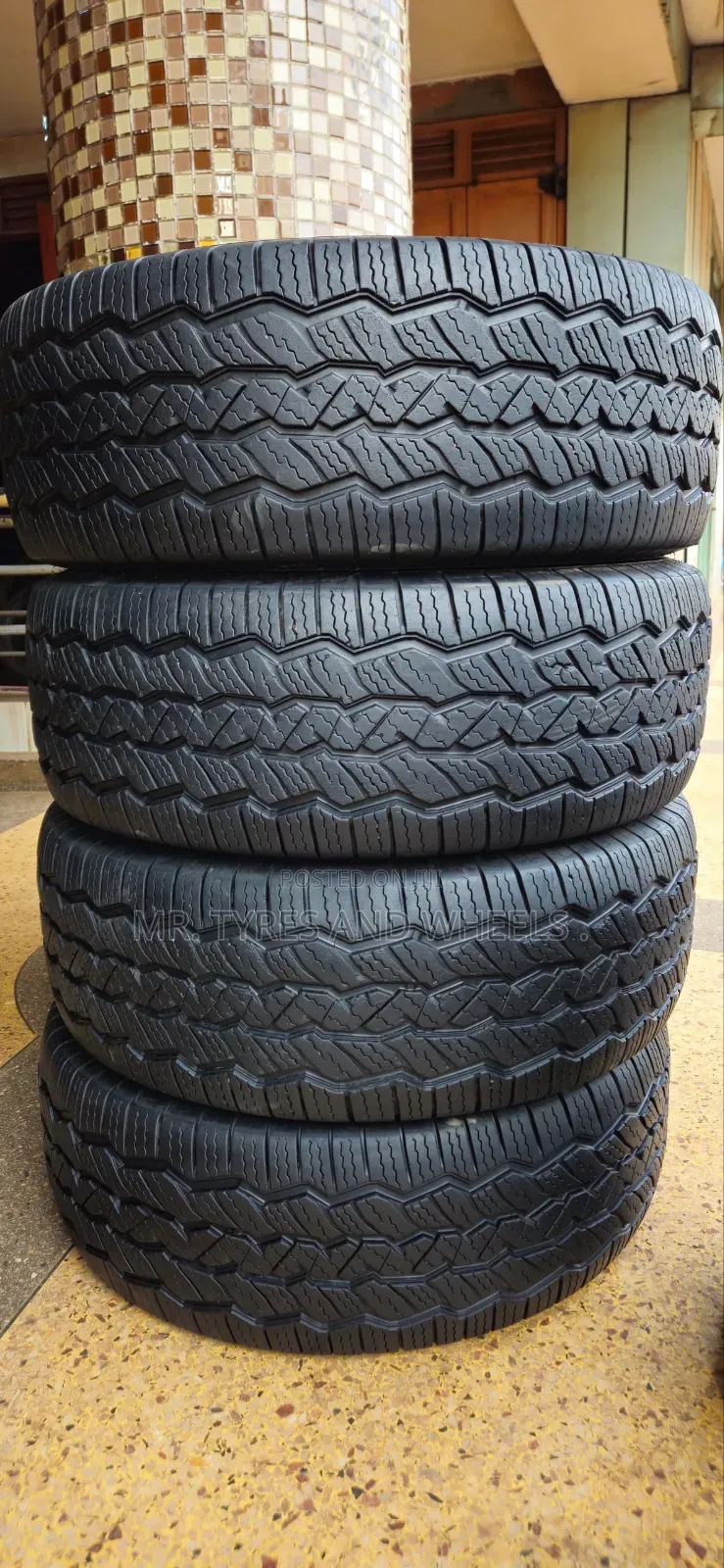 265 70 R15 Savero at Pro 112t Gt Radial Came N Witnesse Gd Tires.