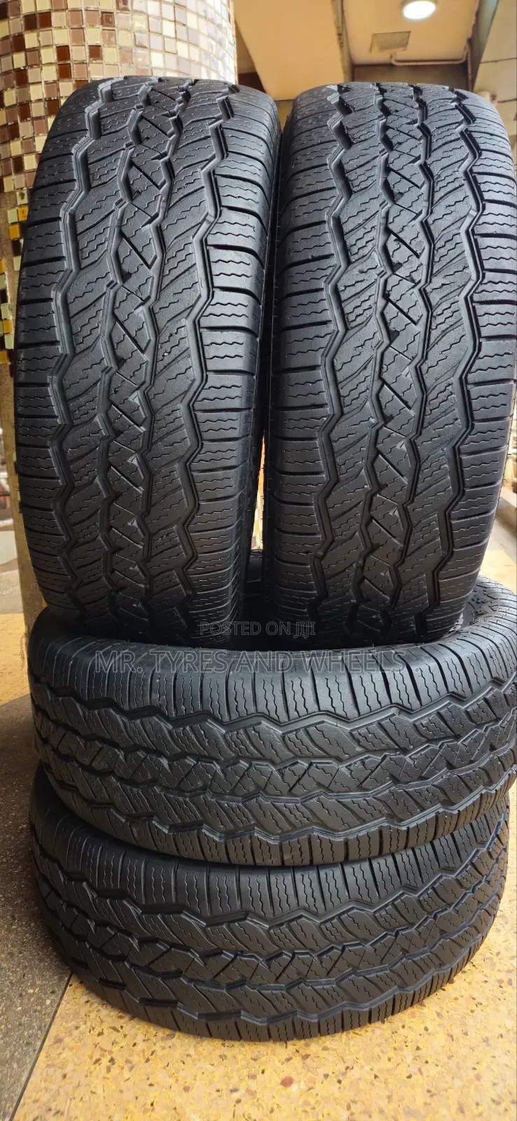 265 70 R15 Savero at Pro 112t Gt Radial Came N Witnesse Gd Tires.