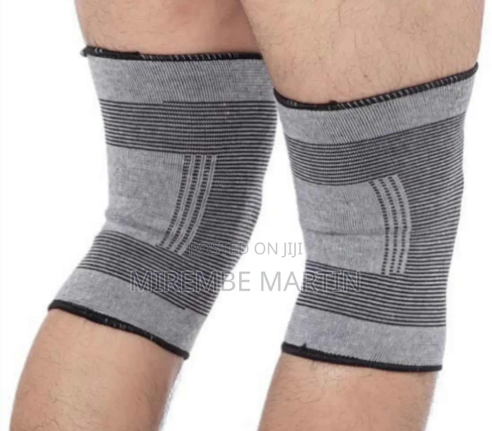 Knitted Knee Pads Polyester Fiber Sports Protectors