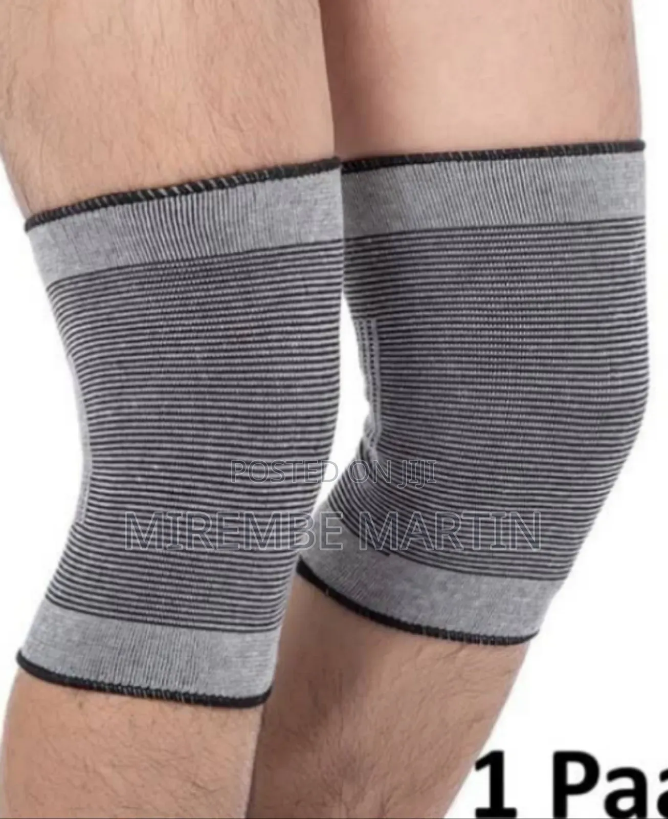Knitted Knee Pads Polyester Fiber Sports