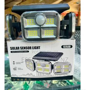 122 LED Solar Sensor Light