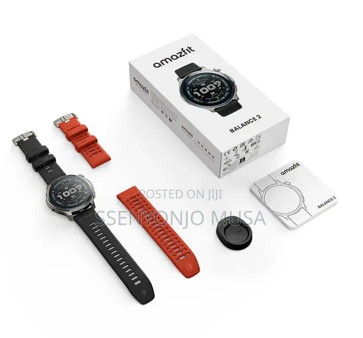 Amazfit Balance 2 Smartwatch – 1.5" AMOLED GPS Fitness Watch.