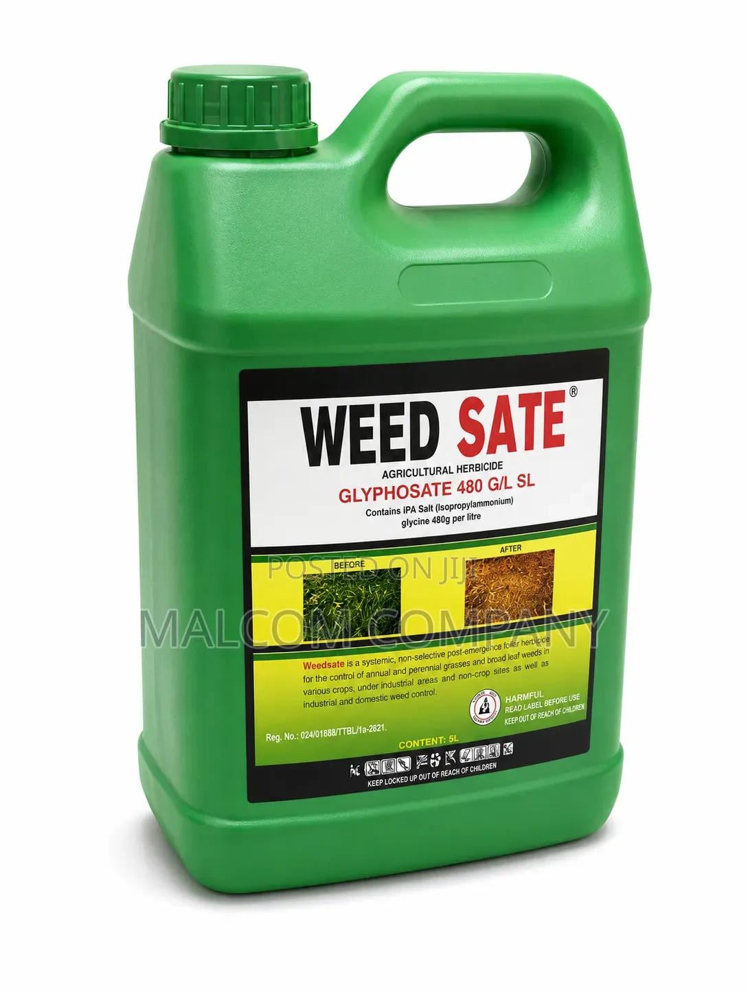 Weed Safe Agricultural Herbicides 5ltr.
