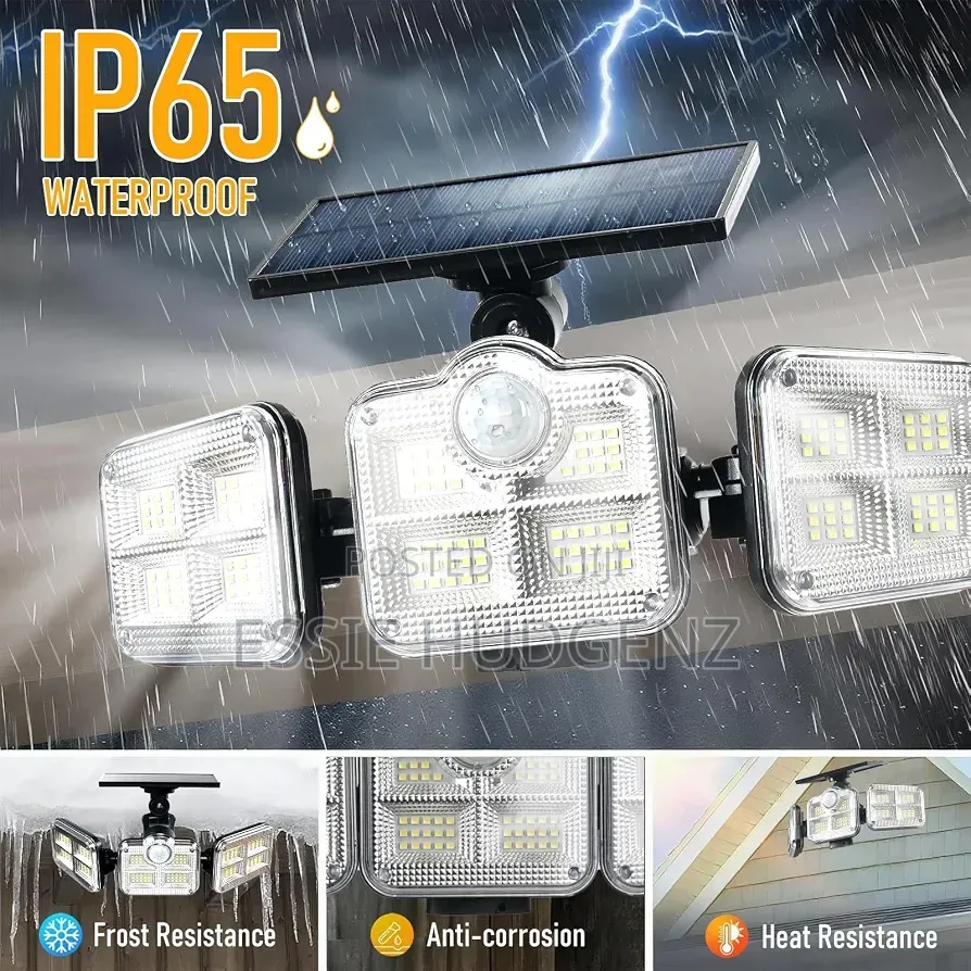 122 LED Solar Sensor Light