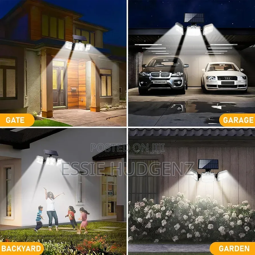 122 LED Solar Sensor Light