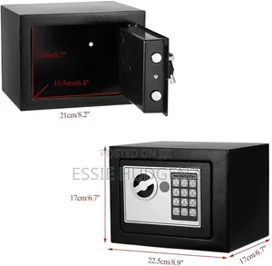 Black Mini Safe