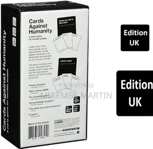 Card Game Against Humanity (Edition V2.0) - UK Edition