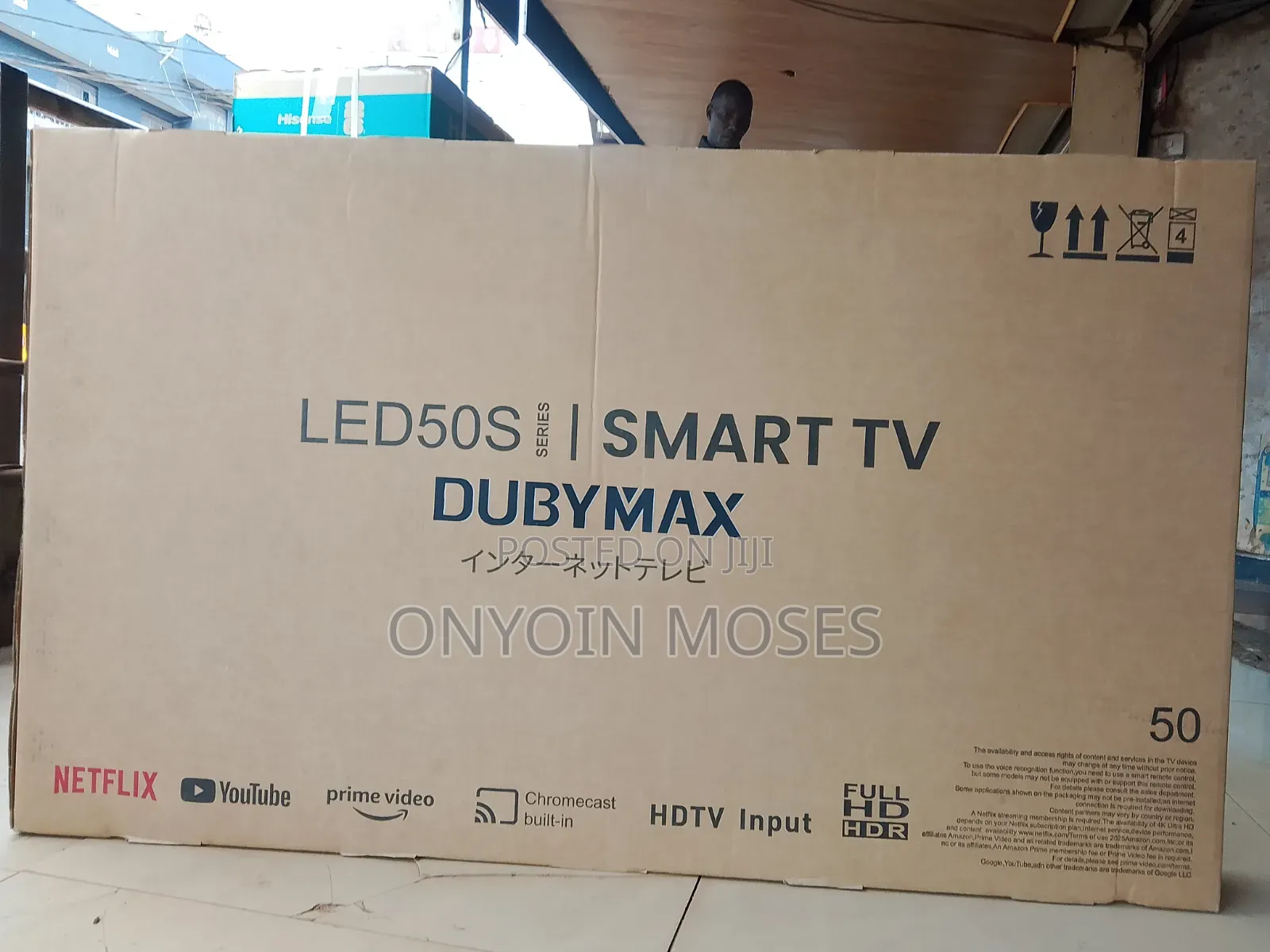 New 50 Inches DUBYMAX Led Smart Android TV