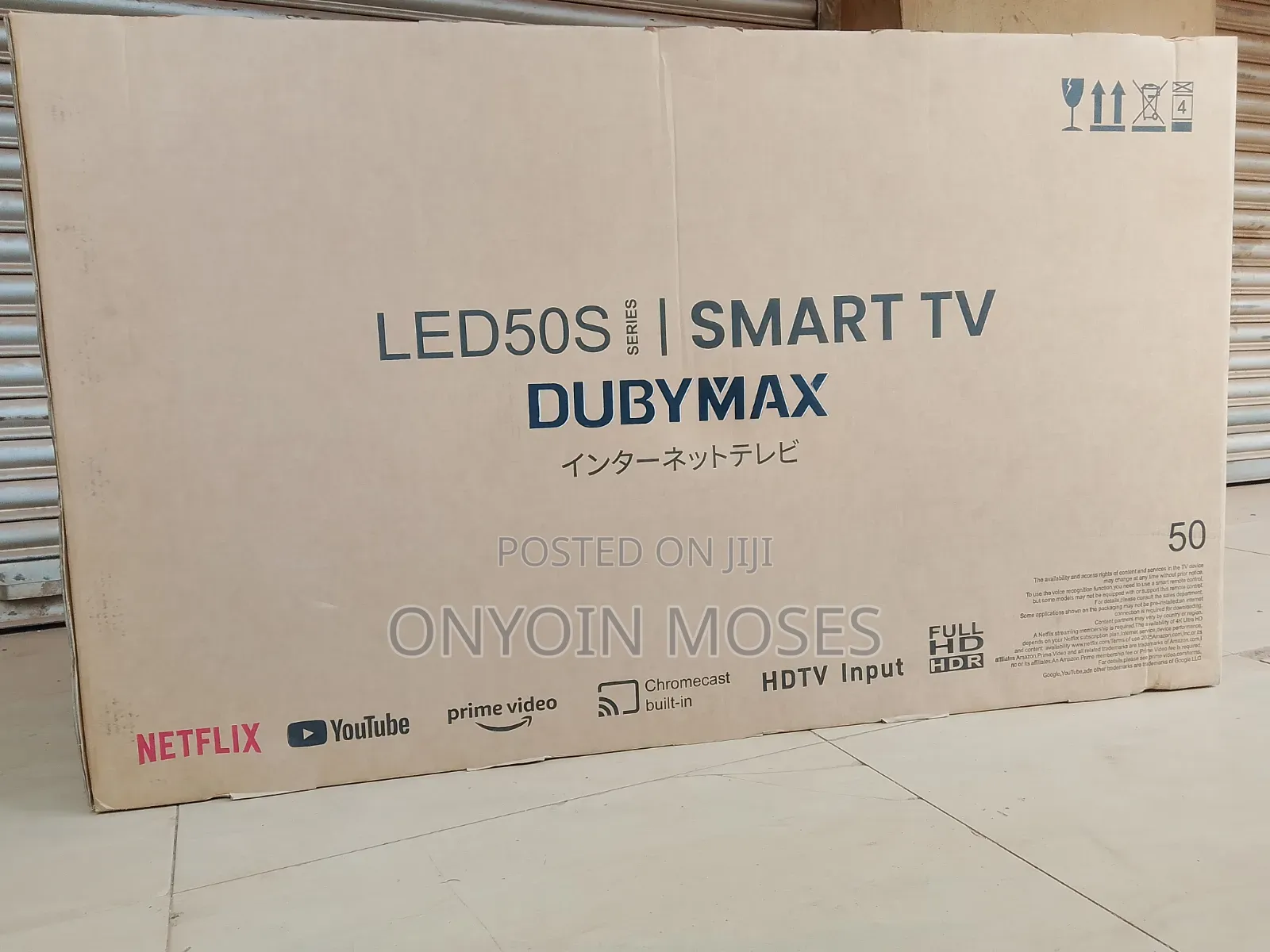 50 Inches DUBYMAX Smart LED Android Flat Screen TV