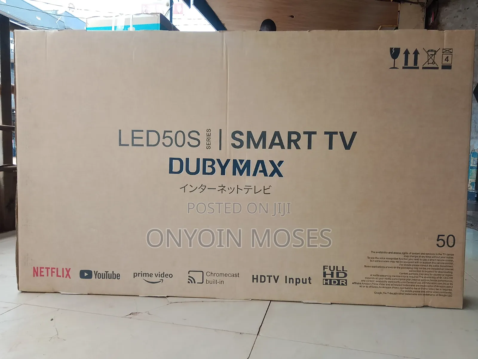 Brand New LED Smart TV Dubymax 50 Inches