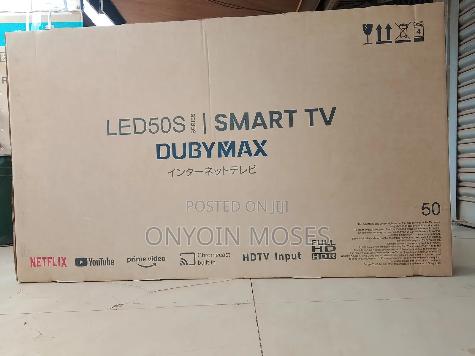 Brand New LED Smart TV Dubymax 50 Inches