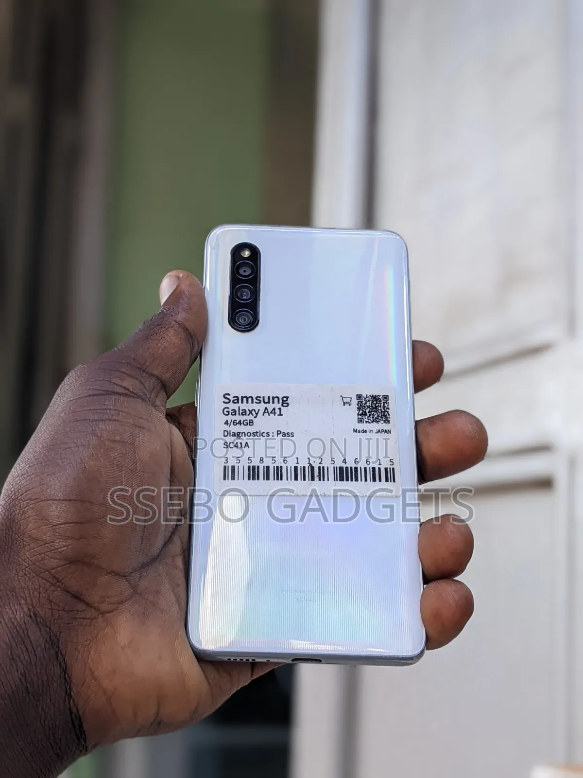 Samsung Galaxy A41 64 GB White