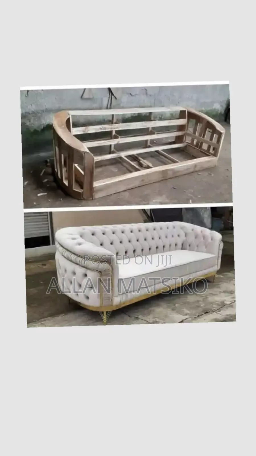 3seater Executive Chesterfield Sofa Available