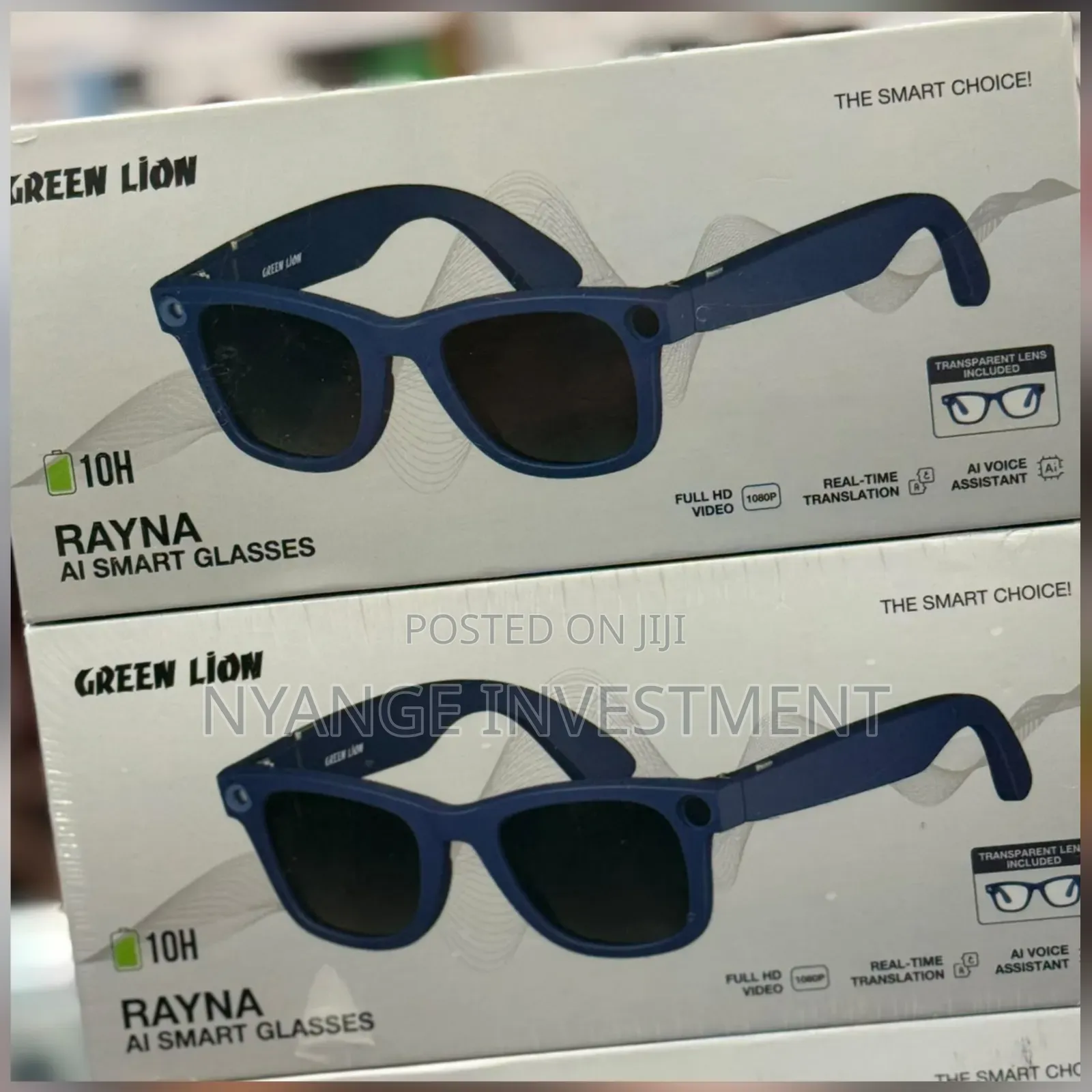 Green Lion Rayna AI Smart Glasses. Ai Smart Glasses