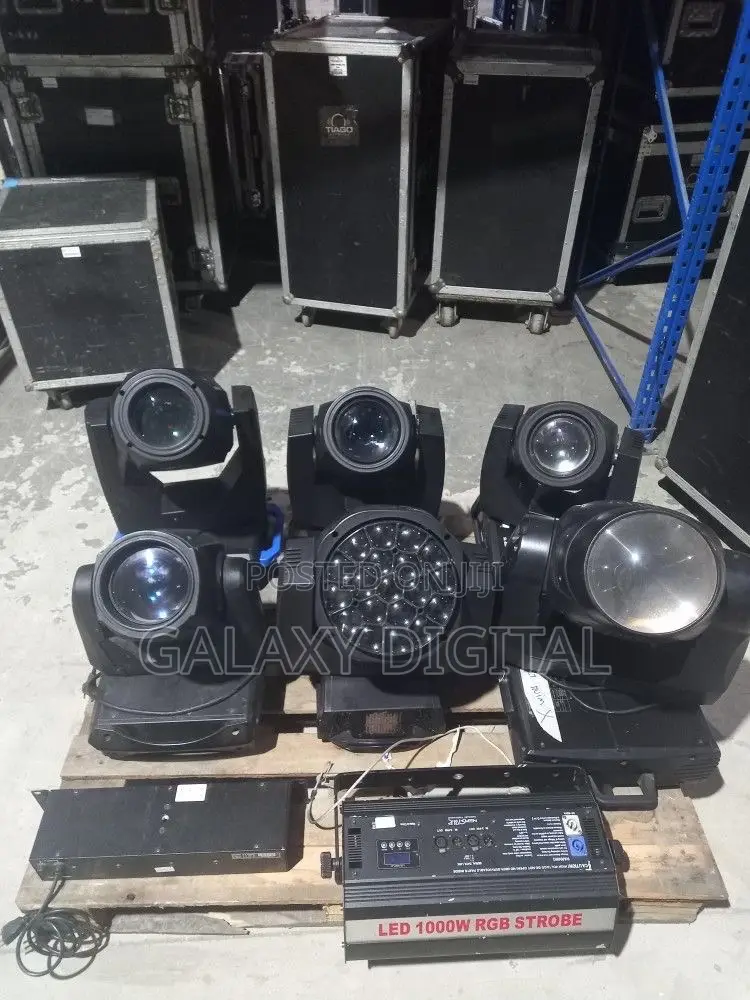 Professional Stage Lighting Hire | Concerts, Weddings, Church Events