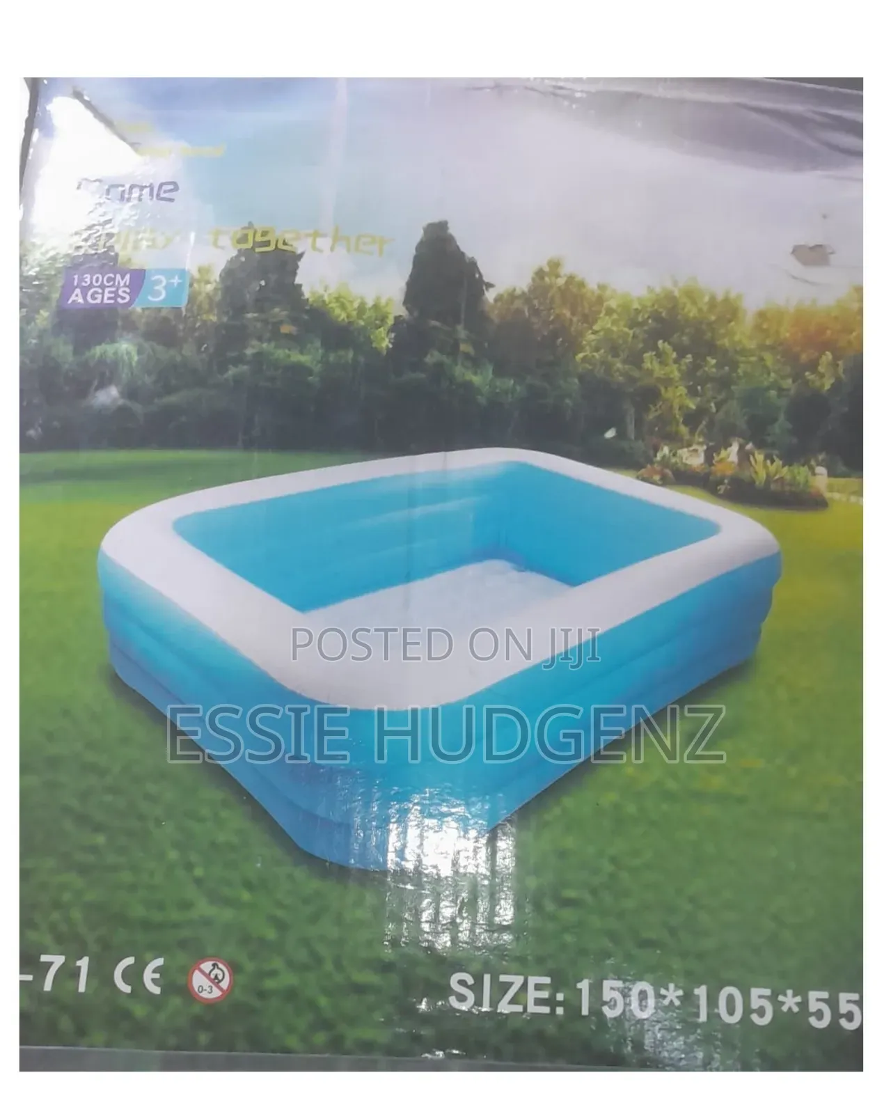 Inflatable Rectangular Swimming Pool