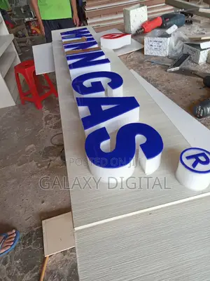 3D Signage LED Sign Board Design | Office, Shop Business Branding