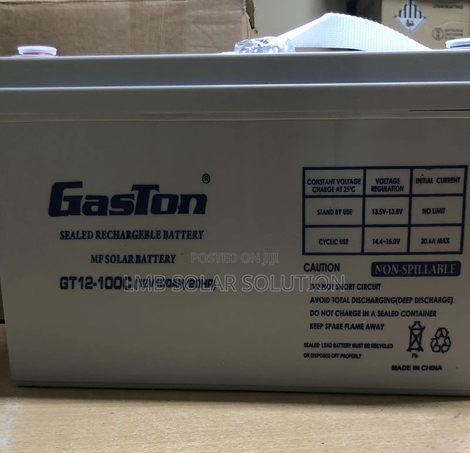 Gaston 12v-100ah