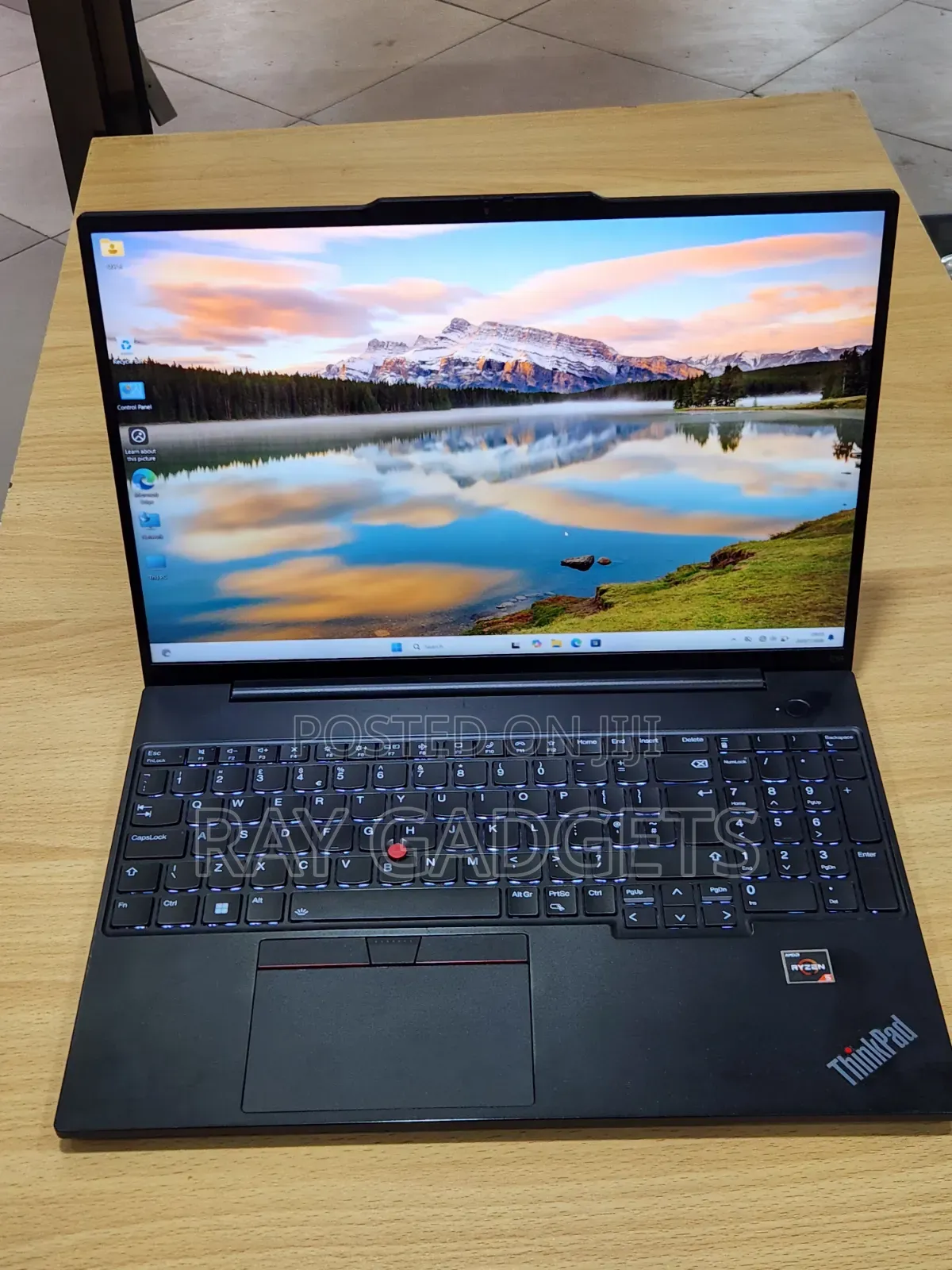 New Laptop Lenovo ThinkPad E16 G1 16GB AMD Ryzen 5 SSD 512GB