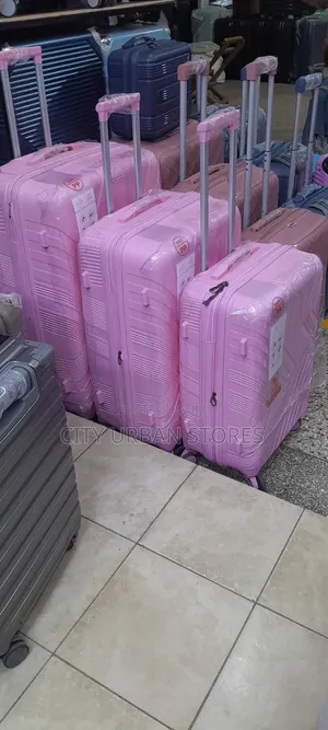 Plastic Rubber 3pcs Pink Set
